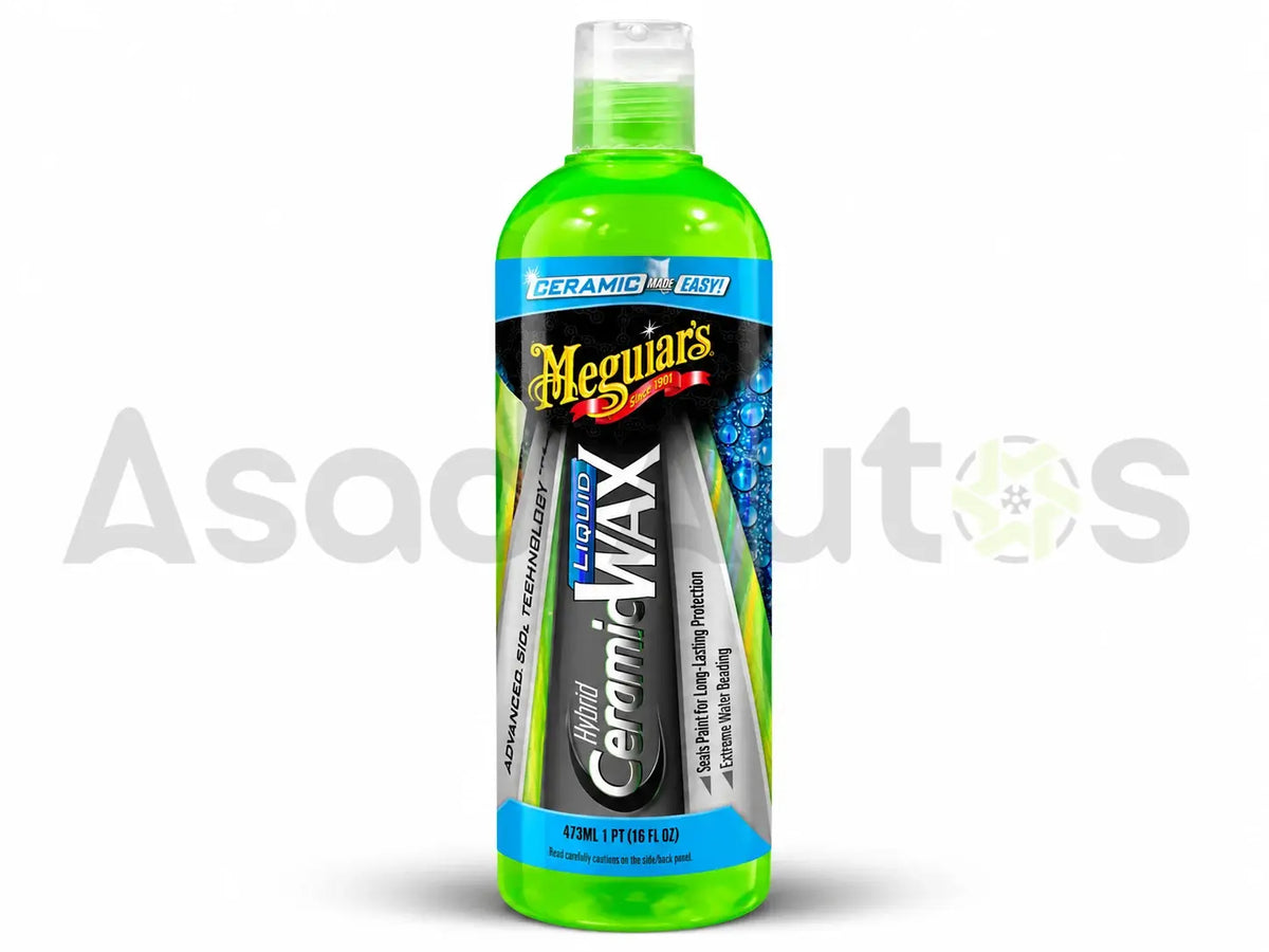 Meguiars Hybrid Ceramic Liquid Wax for automotive paint gloss and water beading
