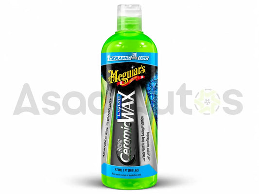 Meguiars Hybrid Ceramic Liquid Wax for automotive paint gloss and water beading