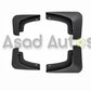 Custom-fit black mud flaps splash guards pair for Jaecoo J7 - Asad Autos
