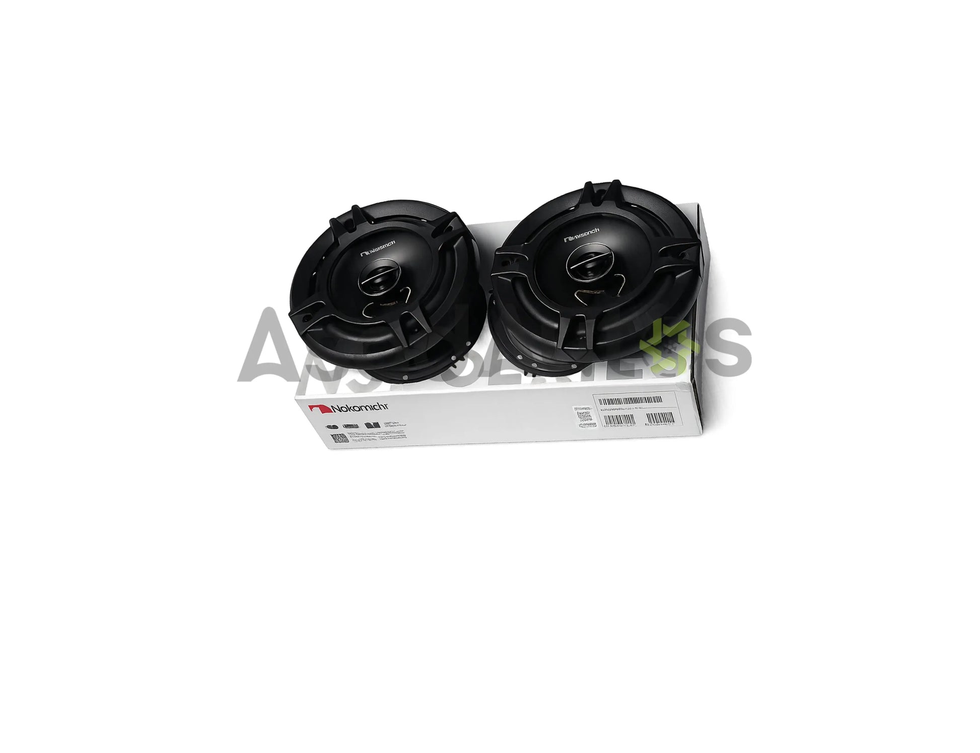 Nakamichi NSF624 6.5 Inch 2-Way Coaxial Car Speakers 225W Peak Power