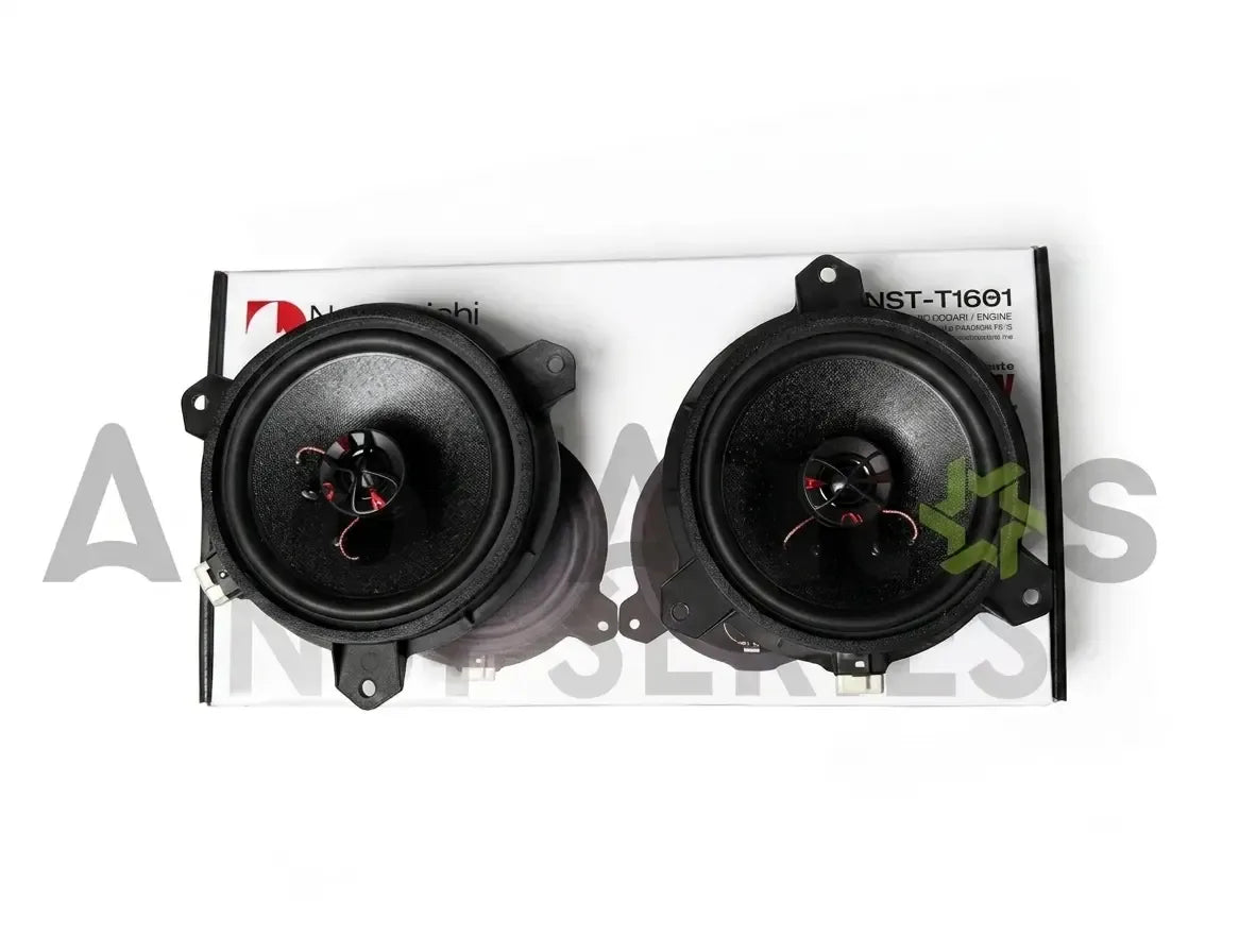 Nakamichi NST-T1601 6.5 Inch 2-Way Coaxial Car Speakers 120W Peak Power