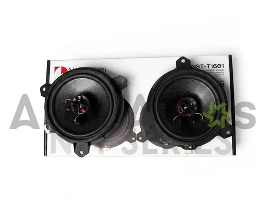 Nakamichi NST-T1601 6.5 Inch 2-Way Coaxial Car Speakers 120W Peak Power