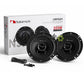 Nakamichi NST-T1601 6.5 Inch 2-Way Coaxial Car Speakers 120W Peak Power
