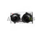 Nakamichi NST-T1601 6.5 Inch 2-Way Coaxial Car Speakers 120W Peak Power