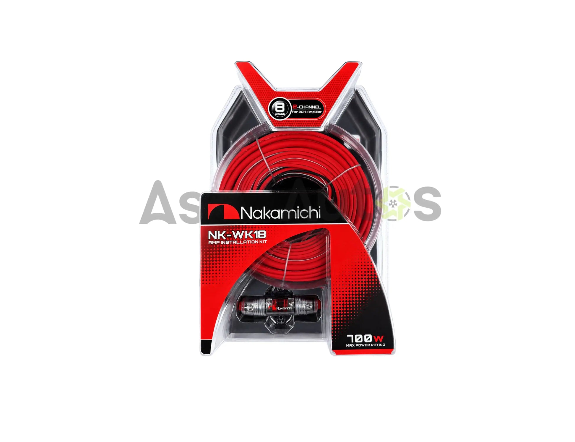 Nakamichi WK4B 4 Gauge Car Amplifier Wiring Kit 1000W