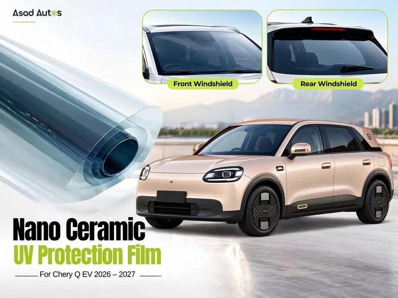 Nano Ceramic UV Protection Film for Chery Q 2026-2027