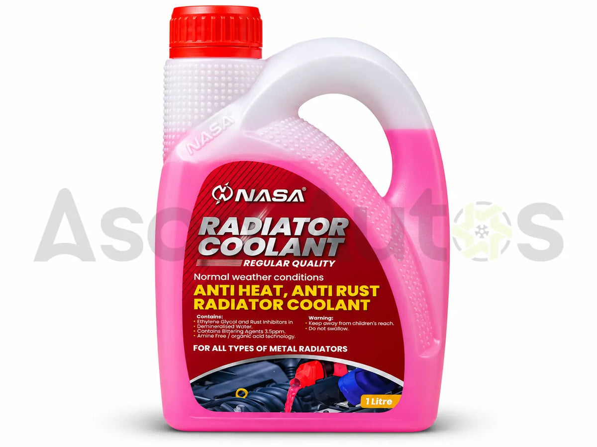 NASA Red Radiator Coolant 1 Litre Anti Heat Anti Rust
