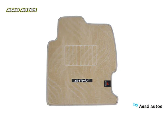 Honda BR-V 2016-Present Premium Carpet Car Floor Mat – Custom Fit, Luxury Protection for Your Vehicle