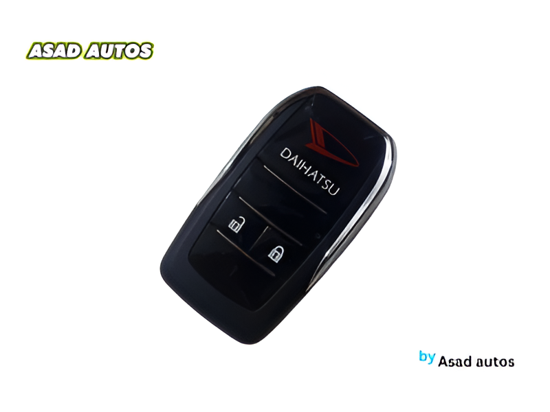 Perodua Axia Daihatsu Logo Modified Remote Casing – Flip Key Replacement Case Shell