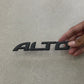 ALTO Logo - ALTO EMBLEM Matt BLACK