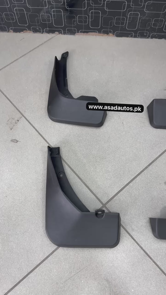 Mud flaps (set of 4) for Haval H6 providing superior protection and a stylish look.

