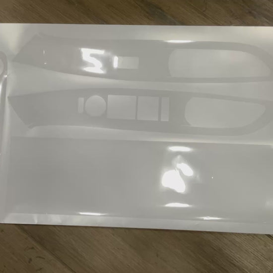 Hyundai Tucson HEV (2025) Interior PPF TPU Kit – Scratch-Resistant Transparent Film Protection