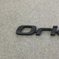 ABS Matte Black Orel Emblem /Monogram For Honda Civic VTI Oriel