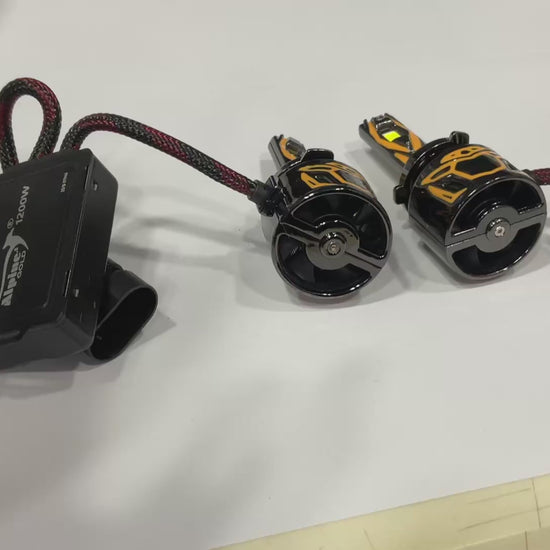 Alpine Gold LED Headlight 1200W Ultra Bright Car Light