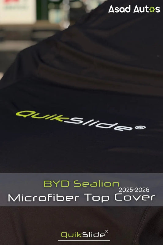 QuikSlide Microfiber Top Cover for BYD Sealion 7 2025–2026 custom dashboard cover with premium microfiber protection