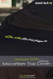 QuikSlide black microfiber top cover fitted on Deepal S05 2025-2026 electric SUV - Asad Autos