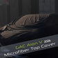 Front view of QuikSlide top cover on GAC Aion V bonnet and windscreen
