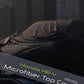 Soft breathable scratch-free microfiber fabric close-up of QuikSlide top cover for Honda HR-V 2022-2024 UV and dust protection - Asad Autos