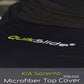 QuikSlide black microfiber top cover custom fit for KIA Sorento 2016-2024 SUV - Asad Autos