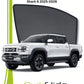 QS QuikSlide custom fit mesh sun shades installed on BYD Shark 6 2025-2026 side window