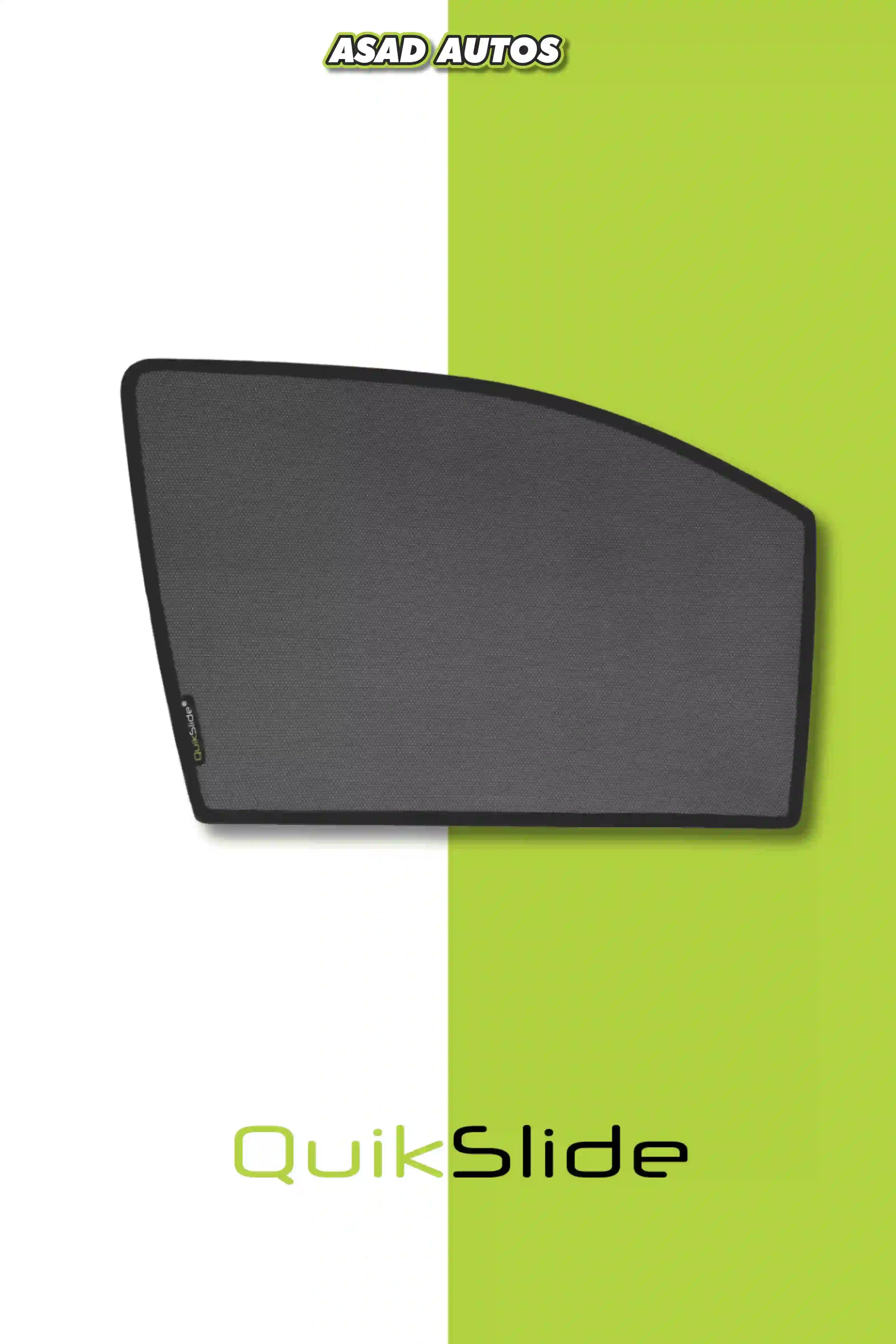 QS QuikSlide custom fit window sun shades installed on Chery Tiggo 8 Pro 2022-2024 SUV side window