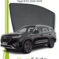 QS QuikSlide custom fit window sun shades installed on Chery Tiggo 8 Pro 2022-2024 SUV side window