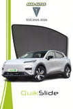 QS QuikSlide custom fit window sun shades installed on Deepal S05 2025-2026 side window