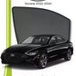 QS QuikSlide custom fit window sun shades installed on Hyundai Sonata 2022-2024 VIP sedan side window