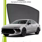 QS QuikSlide custom fit sun shades installed on Hyundai Sonata N Line 2025-2026 side window