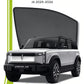 QS QuikSlide custom fit magnetic sun shades installed on Jaecoo J6 2025-2026 side window