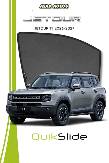 QuikSlide Sun Shades for JETOUR T1 2026-2027