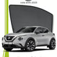 QS QuikSlide custom fit window sun shades installed on Nissan Juke 2010-2023 crossover side window