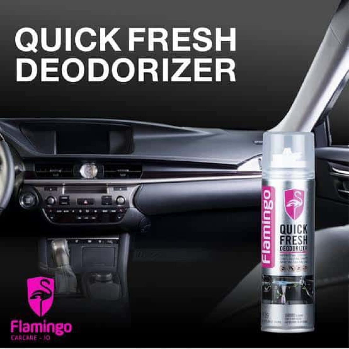 Flamingo New Quick Fresh Deodorizer For Cars