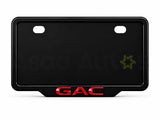 Raptic custom number plate frame for GAC, all models