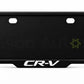 Raptic number plate frame installed on a Honda CR-V bumper