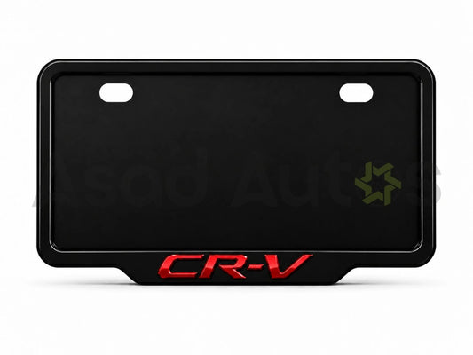 Raptic custom number plate frame for Honda CR-V, all models