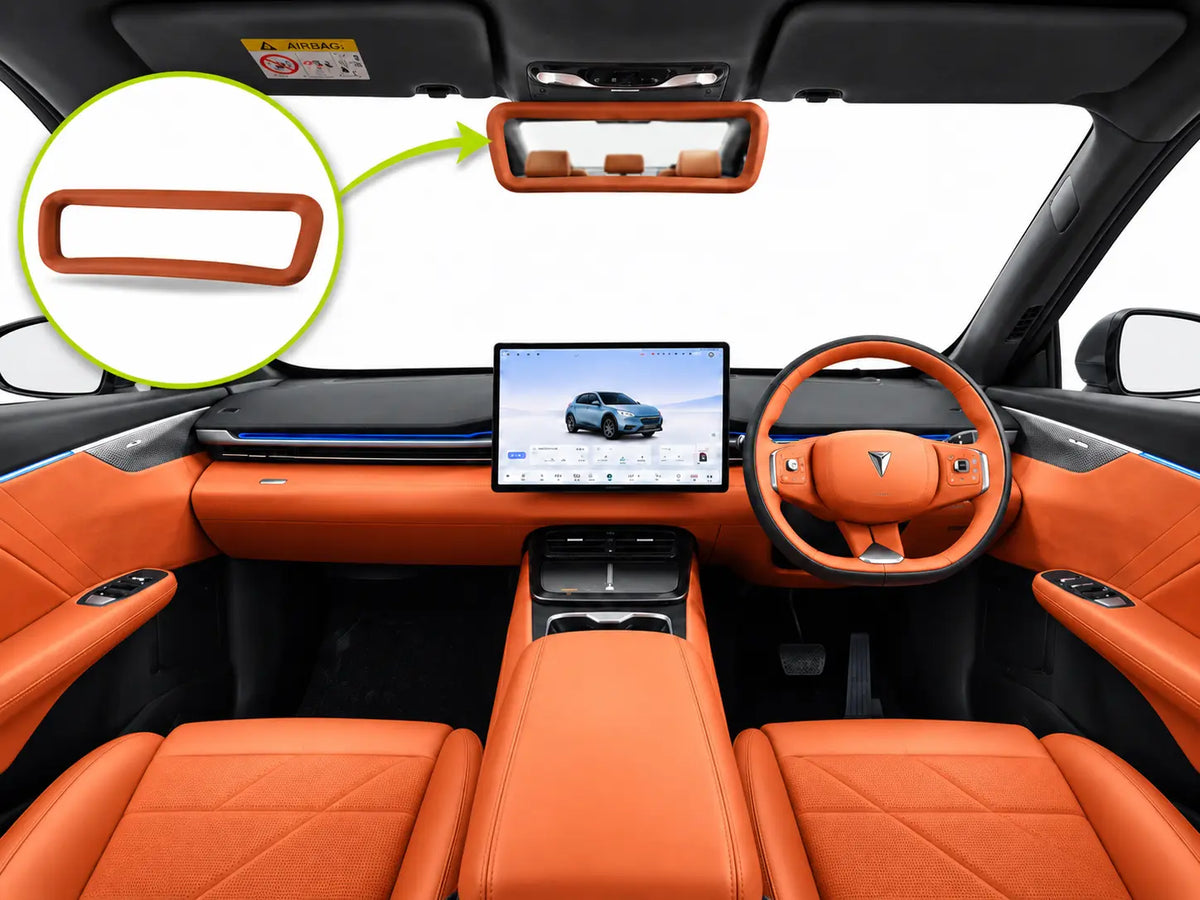 Brown roof mirror rubber seal for Deepal 2025-2026