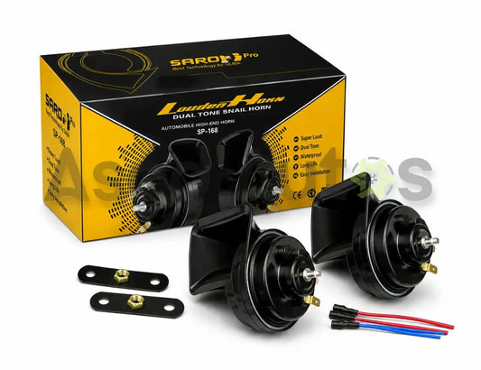 Saroi SP-168 universal car horn with loud clear sound - Asad Autos