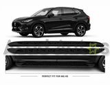 Side step running board for MG HS 2021-2024 - anti-slip foot pedal pair - Asad Autos