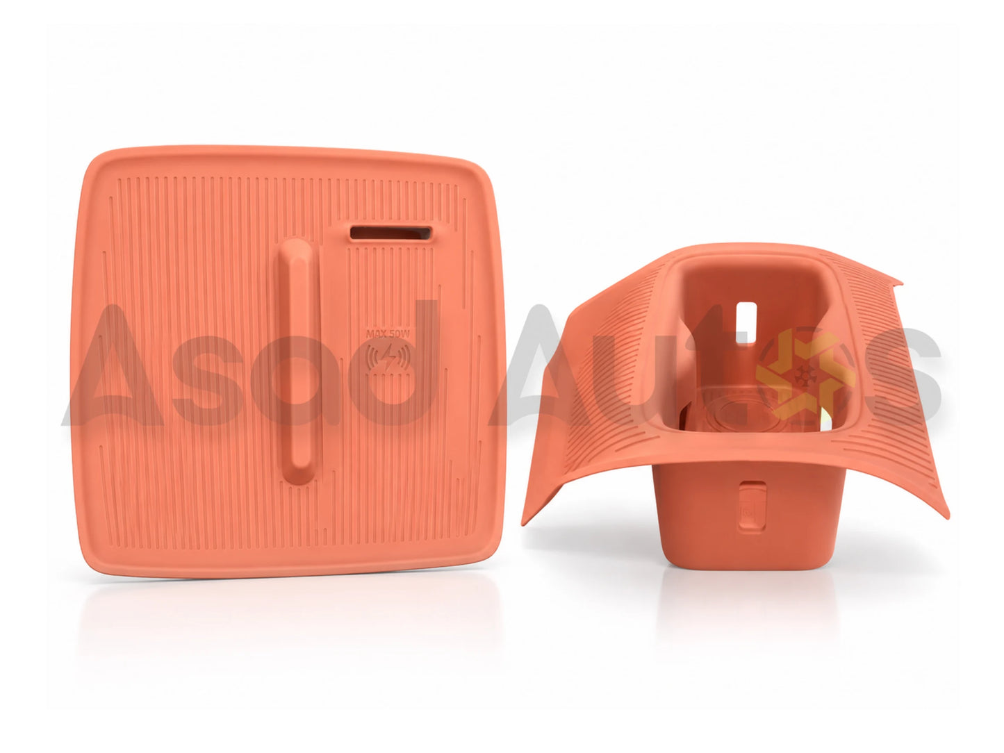 Silicone tray liner fitted in Deepal S05 2025-2026 storage compartment - Asad Autos