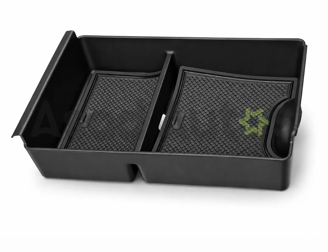 Custom-fit black storage box organizer for Jaecoo J7 2025-2026 interior - Asad Autos
