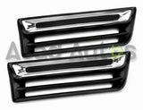 Black rear bumper diffuser for Suzuki Alto 2014 to 2026 models