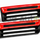 Red rear bumper diffuser for Suzuki Alto 2014 to 2026 models