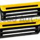 Yellow rear bumper diffuser for Suzuki Alto 2014 to 2026 models