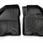 Raised edge design on Suzuki Fronx TPE floor mats