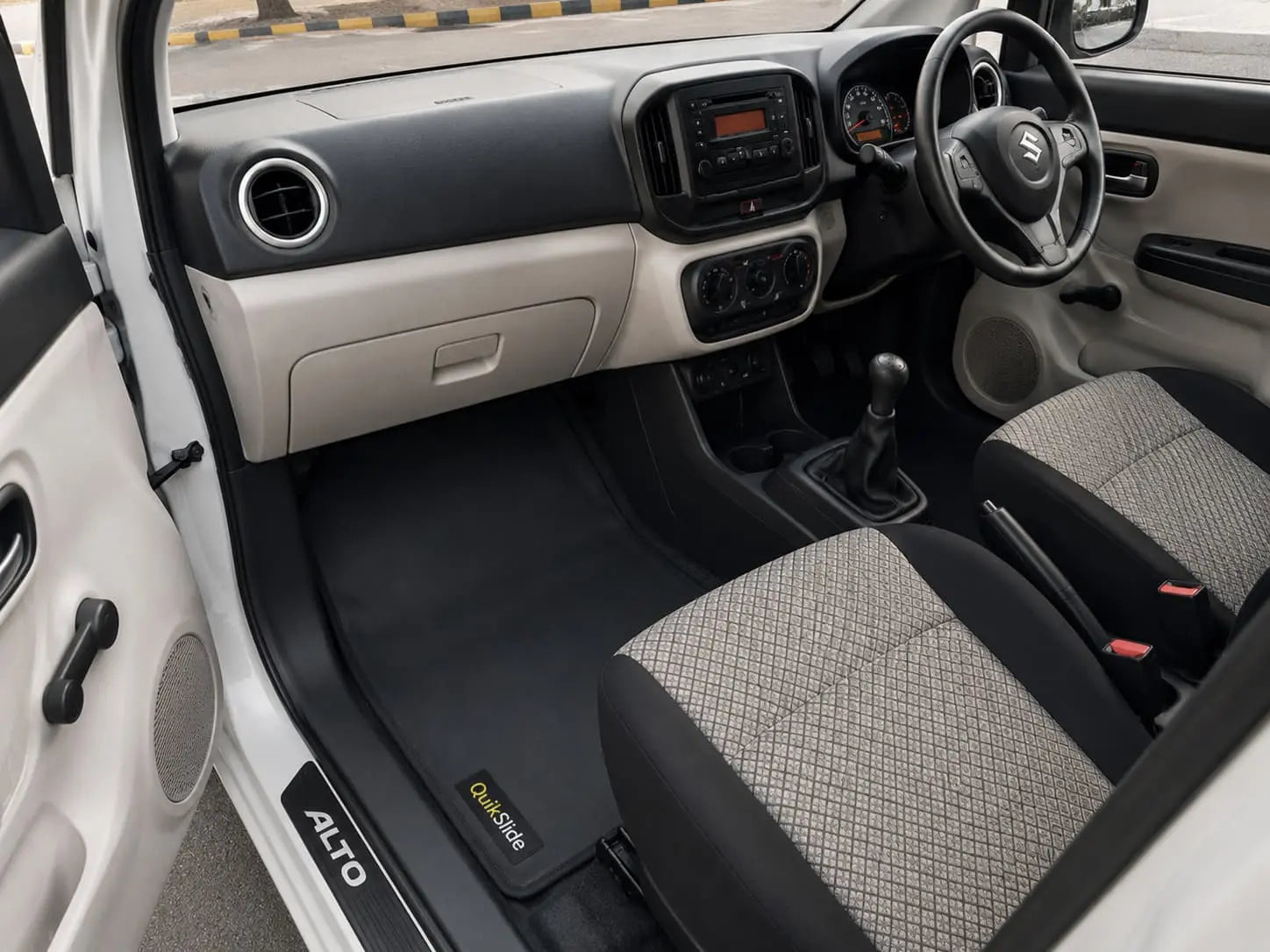 Custom floor matting for Suzuki New Alto Japanese with premium interior protection and perfect vehicle-specific fit.