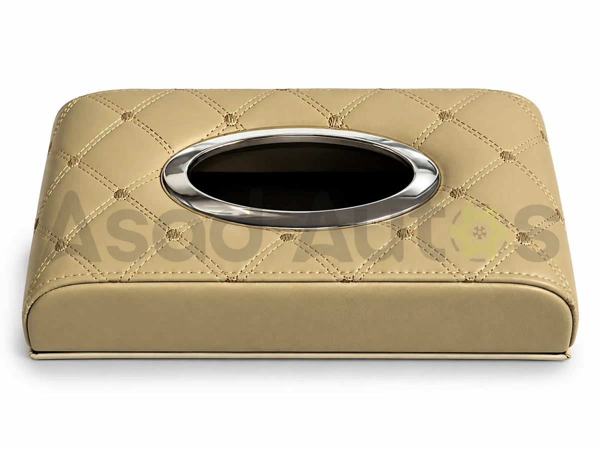 Tissue box holder for cars
