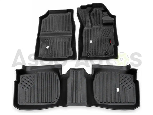 Complete TPE floor mat set for Toyota Passo 2022-2026