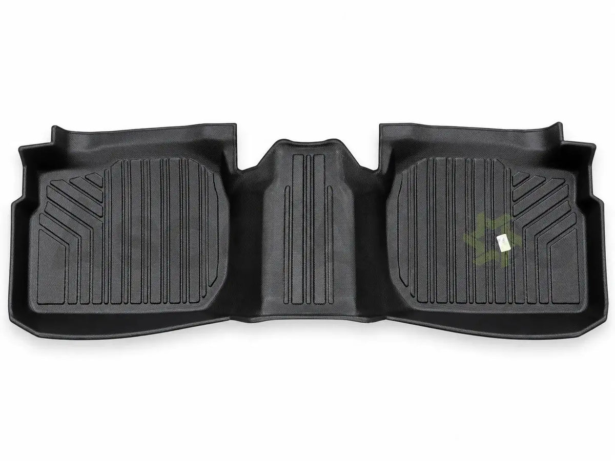 TPE floor mats installed inside Toyota Passo cabin