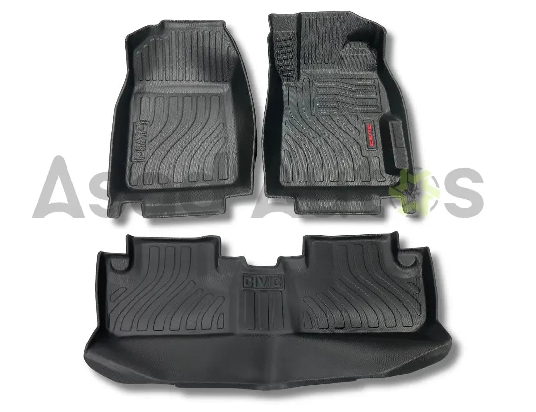 TPE floor mats for Honda Civic Rebirth 2012-2015 custom fit
